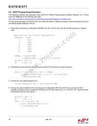 571BEA001828DG Datasheet Page 18