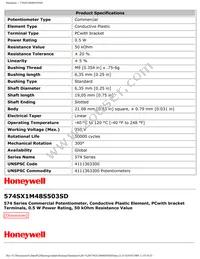 574SX1M48S503SD Datasheet Page 2