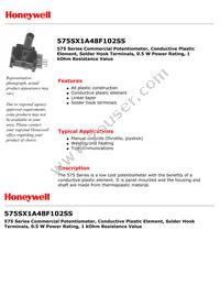 575SX1A48F102SS Datasheet Cover