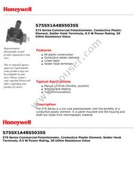 575SX1A48S503SS Datasheet Cover