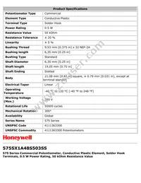 575SX1A48S503SS Datasheet Page 2