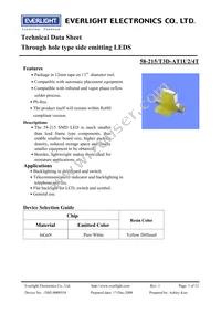 58-215/T3D-AT1U2/4T Datasheet Cover