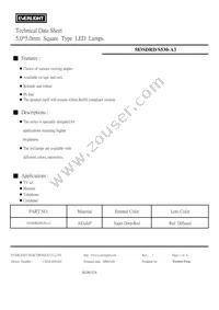 583SDRD/S530-A3 Datasheet Cover