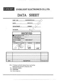 583SURD/S530-A3 Datasheet Cover