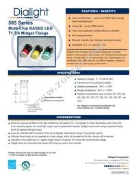 5851425 Datasheet Cover