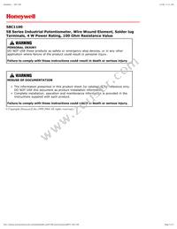 58C1100 Datasheet Page 3