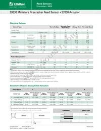 59030-020 Datasheet Page 2