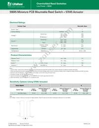 59045-1-U-00-0 Datasheet Page 2