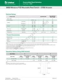 59050-1-S-00-0 Datasheet Page 2