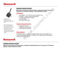 590SX1N56S102SP Datasheet Cover