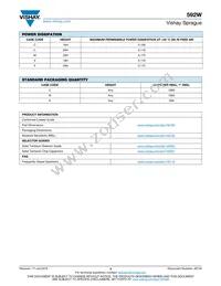 592W757X0010M2T20H Datasheet Page 3