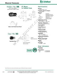 59600000005 Datasheet Cover