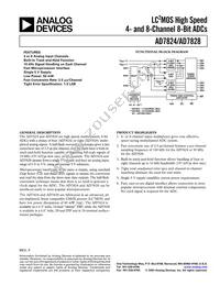 5962-8876501RX Datasheet Cover