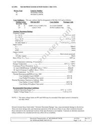 5962-9312501MEA Datasheet Cover