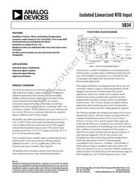 5B34-C-10-FC Datasheet Cover