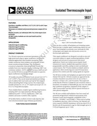 5B37-T-15-FC Datasheet Cover