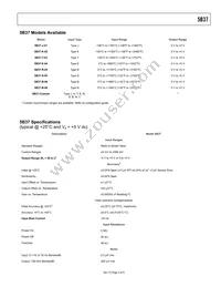5B37-T-15-FC Datasheet Page 3