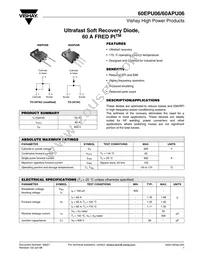 60EPU06 Datasheet Cover