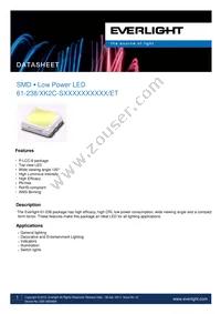 61-238/KK2C-S40408F6GB2/ET Datasheet Cover