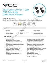 6300T15 Datasheet Cover