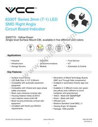 6300T75 Datasheet Cover