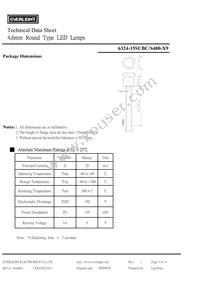 6324-15SUBC/S400-X9 Datasheet Page 2