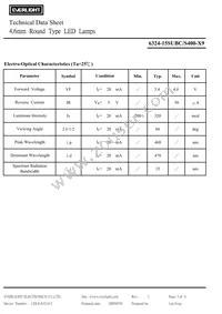 6324-15SUBC/S400-X9 Datasheet Page 3