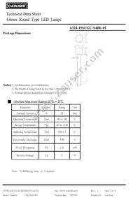 6324-15SUGC/S400-A5 Datasheet Page 2