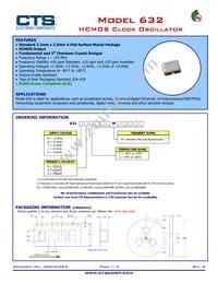 632L3I007M37200 Datasheet Cover