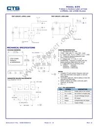 635L3I2152M52000 Datasheet Page 3