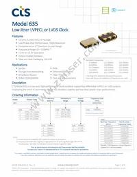 635P3I2155M52000 Datasheet Cover