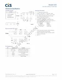 635P3I2155M52000 Datasheet Page 7