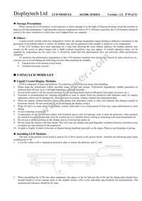 64128K FC BW-3 Datasheet Page 19