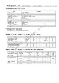 64128KX FC BW-3 Datasheet Page 3