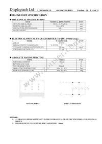 64128KX FC BW-3 Datasheet Page 11