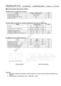 64128M FC BW-RGB Datasheet Page 11