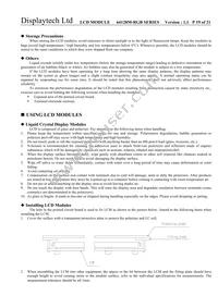 64128M FC BW-RGB Datasheet Page 19