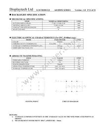 64128MX FC BW-3 Datasheet Page 11