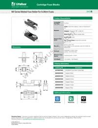 64700001003 Datasheet Cover