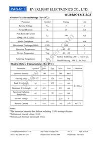 65-21/R6C-FS1T1B/2T Datasheet Page 3