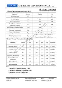 65-21/Y2C-AR1S2B/3T Datasheet Page 3