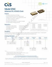 656C7776C3T Datasheet Cover