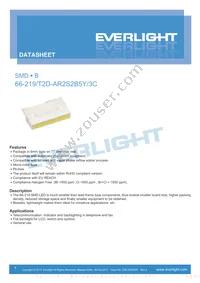 66-219/T2D-AR2S2B5Y/3C Datasheet Cover