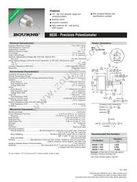 6638S-1-503 Datasheet Cover