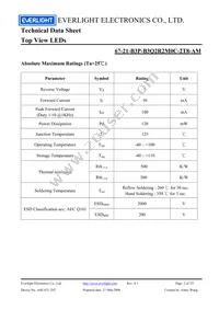 67-21-B3P-B3Q2R2M0C-2T8-AM Datasheet Page 2