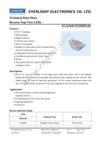 67-21/G6C-FN2P2B/2A0 Datasheet Cover