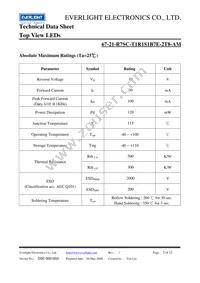 67-21-R7SC-T1R1S1B7E-2T8-AM Datasheet Page 2