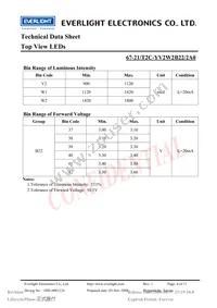 67-21/T2C-YV2W2B22/2A0 Datasheet Page 4