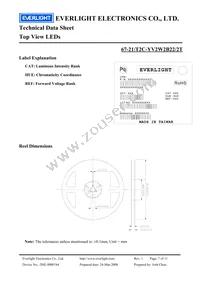 67-21/T2C-YV2W2B22/2T Datasheet Page 7