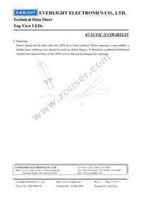 67-21/T2C-YV2W2B22/2T Datasheet Page 11